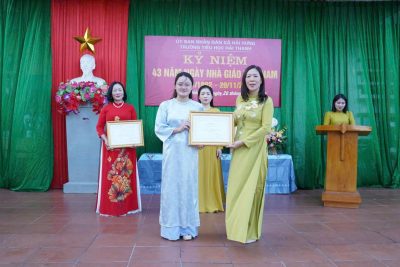 TRƯỜNG TIỂU HỌC HẢI THANH TỔ CHỨC HỘI THI GIÁO VIÊN DẠY GIỎI CẤP TRƯỜNG NĂM HỌC 2025-2026