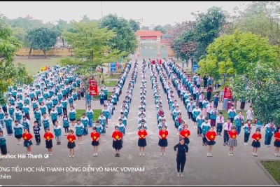TRƯỜNG TIỂU HỌC HẢI THANH ĐỒNG DIỄN VÕ NHẠC VOVINAM