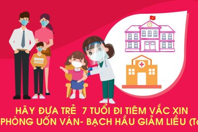 BÀI TUYÊN TRUYỀN LỢI ÍCH TIÊM CHỦNG VẮCXIN UỐN VÁN –BẠCH HẦU