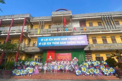 LỄ KHAI GIẢNG NĂM HỌC 2025 – 2026 TRƯỜNG TIỂU HỌC HẢI THANH