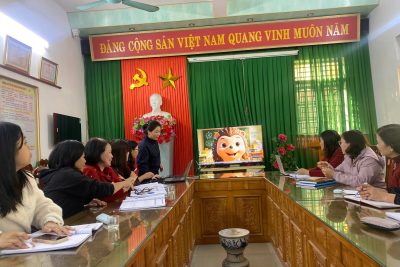 TRƯỜNG TIỂU HỌC HẢI THANH TỔ CHỨC TẬP HUẤN NÂNG CAO NĂNG LỰC DẠY HỌC MÔN TOÁN VÀ CÔNG TÁC TRUYỀN THÔNG
